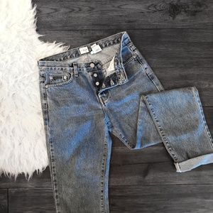 Vintage Calvin Klein Button Fly Boyfriend Jeans